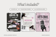 Personal Brand Instagram Template, a Social Media Template by ZenSocialDesigns (Thumbnail 4 of 9)