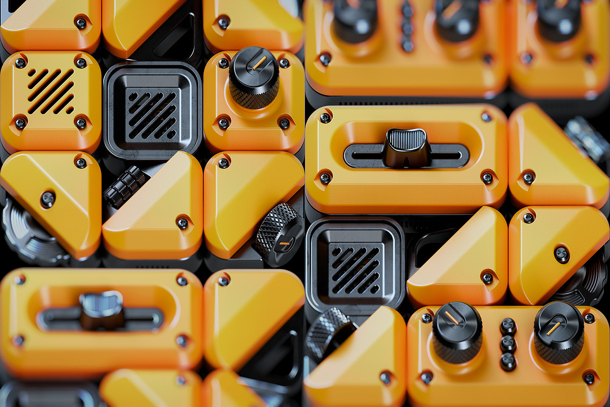 GDT1 - Color Bitmap Font, a Symbol Font by Gleb Guralnyk (Photo 4 of 6)