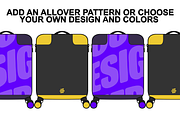 Travel Case Vector Mockup, a Mockup by Infinity Mockups (Thumbnail 3 of 8)