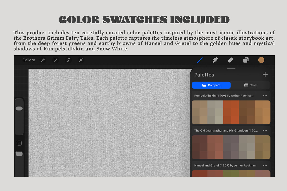 The Brothers Grimm Procreate Kit, a Brush Add-On by Digi Life (Photo 8 of 10)