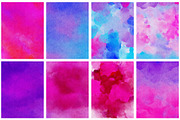 Hand drawn watercolor backgrounds, a Texture Graphic by Deveze Art & Co (Thumbnail 11 of 13)
