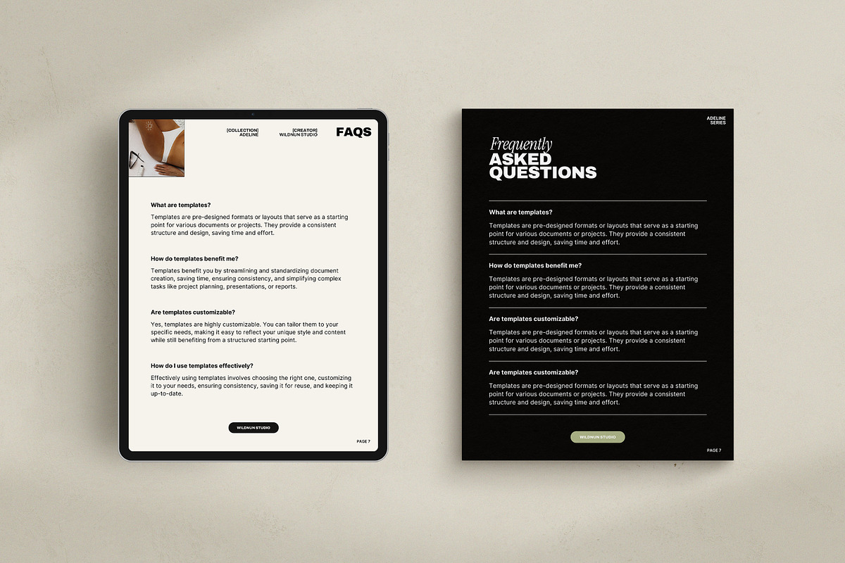 ADE / 2in1 Ebook & Workbook Kit, a Magazine Template by Wildnun Studio (Photo 15 of 46)