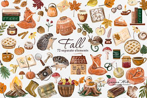 Fall Clipart Collection