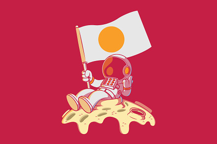 Astro Flag!, a Technology Illustration by pedrors