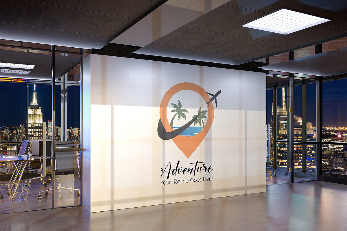 Adventure & Travel Logo Template preview 2