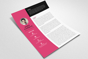 CV Resume Template Word