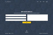 Flatenno Responsive Coming Soon, a HTML Template by thirtyfish (Thumbnail 5 of 6)