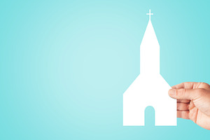 A Church Cutout
