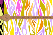 MODERN abstract seamless pattern set, a Pattern Graphic by Futurel (Thumbnail 6 of 7)
