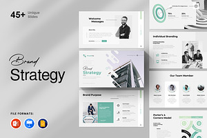 Brand Strategy Presentation Template, a Presentation Template by GenerousArt