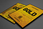 Golden Style Flyer Template, a Flyer Template by Tzochko (Thumbnail 2 of 5)