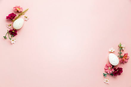 Easter holiday mockup background, a Holiday Photo by Lenor4ik