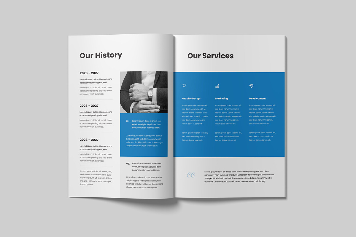 Modern Whitepaper Design, a Brochure Template by afsar.hossain (Photo 3 of 8)