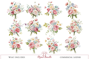 Vintage English Garden Clipart, an Illustration by MockupWizard (Thumbnail 3 of 5)