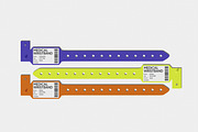 Medical Wristband Mockup, a Merchandise Mockup by Unerispace (Thumbnail 4 of 4)