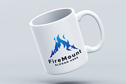 Fire Mountain Nature Logo, a Branding & Logo Template by Design_Planet (Thumbnail 4 of 5)