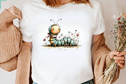 Summer Caterpillar Clipart PNG, an Illustration by CreationArt (Thumbnail 6 of 7)