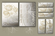 Set of cards tea menu., a Decorative Illustration by ArtOwl (Thumbnail 1 of 3)