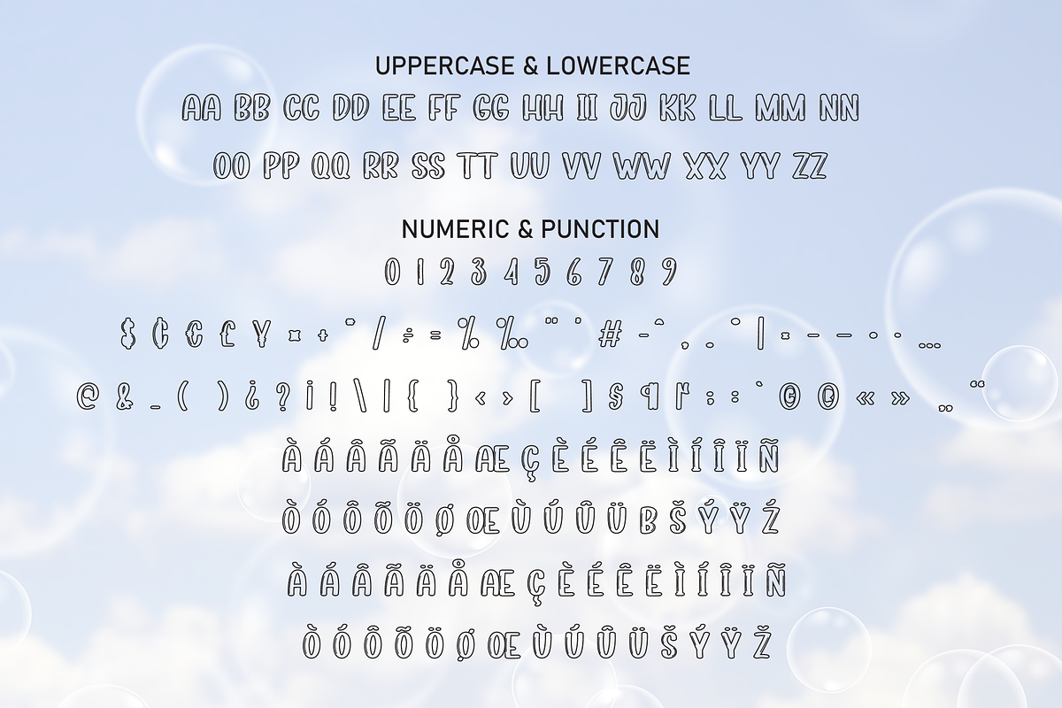 Soap Bubble | Script Font, a Script Font by Scratchones (Photo 7 of 8)