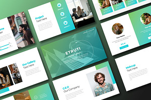 Etruti Business Creative PowerPoint, a Presentation Template by Overcloud