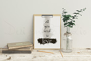 Stationery mockup, smart object PSD, a Print Template by HisariDS Mockup Design (Thumbnail 3 of 4)