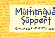 Something Warm - a comfy font, a Font by pizzadudedotdk (Thumbnail 9 of 9)