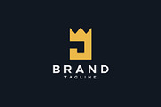 Letter J crown king logo design, a Branding & Logo Template by Amadul11 (Thumbnail 2 of 5)