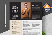 Resume/CV Bundle | 200+ for $29, a Resume Template by ResumeInventor (Thumbnail 94 of 207)