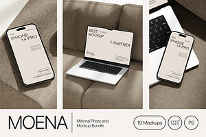 Moena - Minimal Mockup Bundle