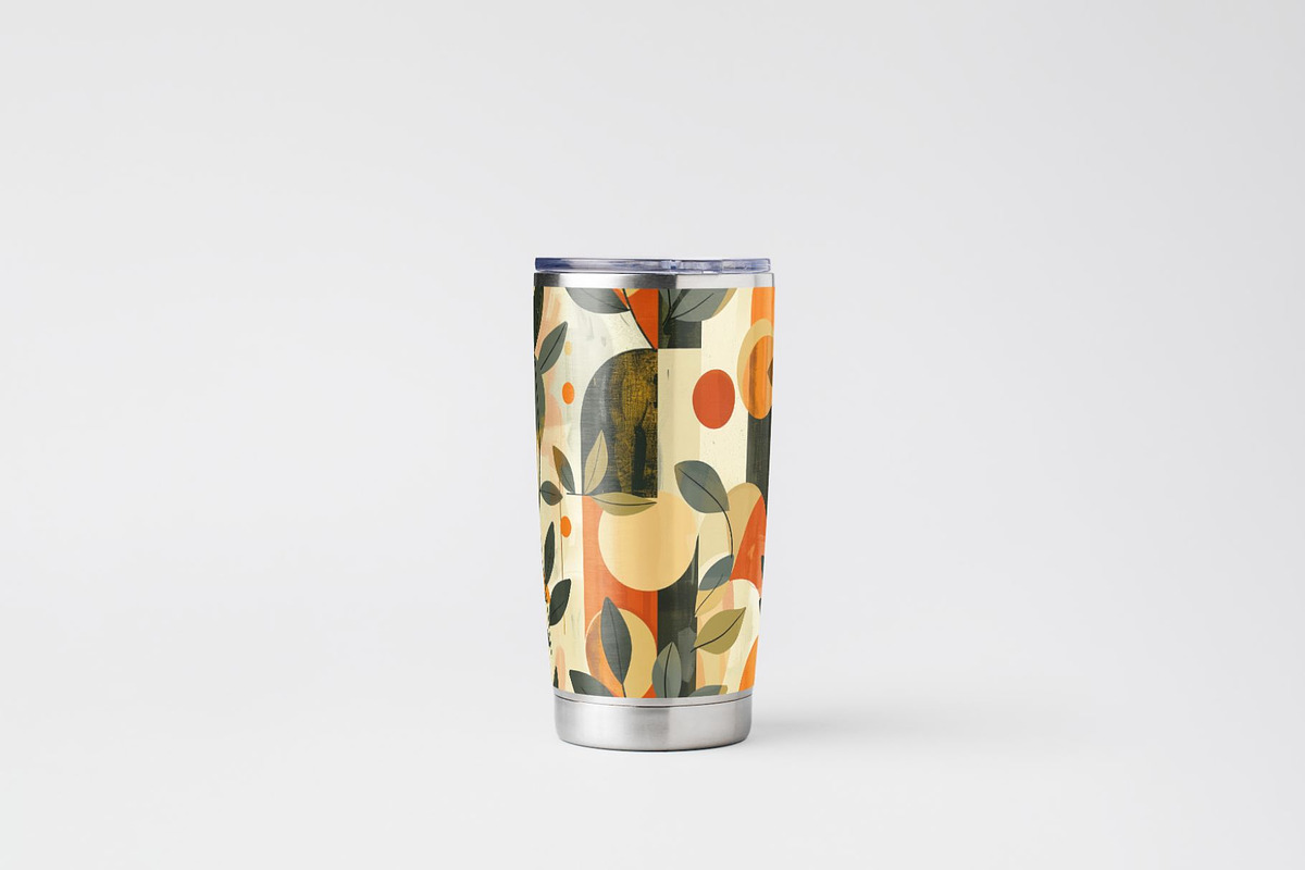 10 Organic Geometry Seamless Pattern, a Pattern Graphic by Inknfolly (Photo 6 of 7)