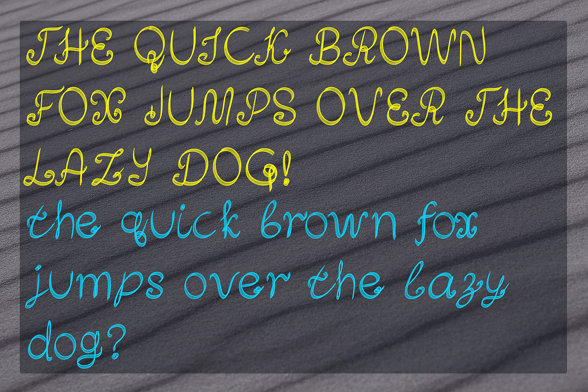 RESTER svg opentype font, a Script Font by CHIMERA (Photo 3 of 8)