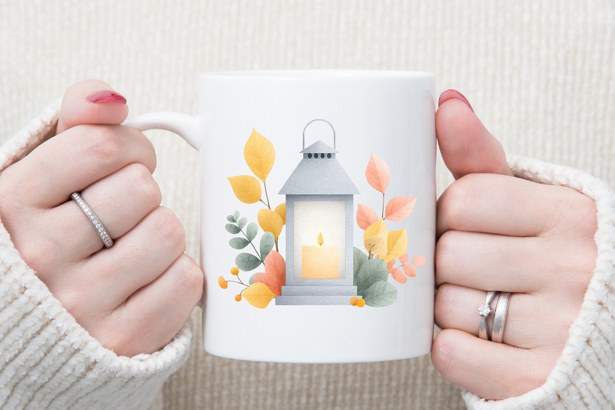 Autumn Watercolor Clipart Set, an Illustration by Sublimation Artist (Photo 5 of 6)