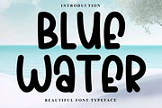 Blue Water, a Script Font by InermediaSTUDIO (Thumbnail 1 of 7)