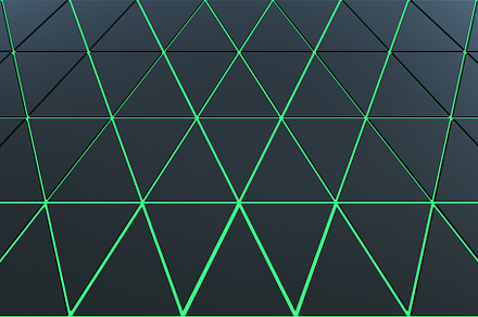 Abstract background of polygonal shape
