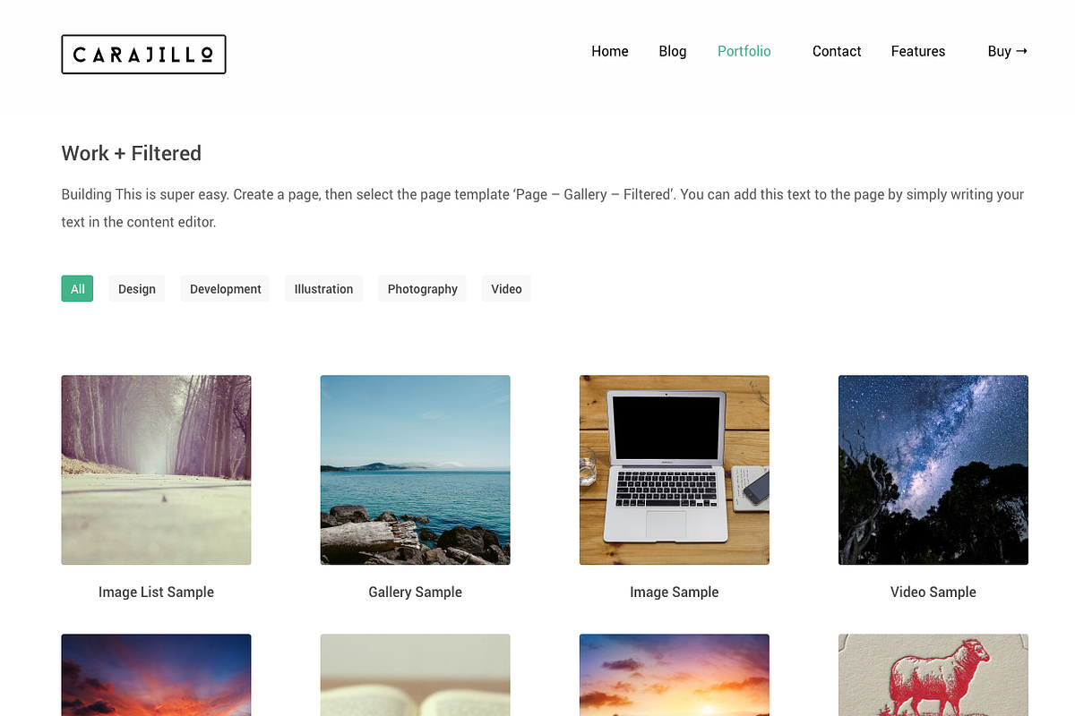 Carajillo - Photography Theme, a WordPress Template by ThemeJug (Photo 2 of 2)