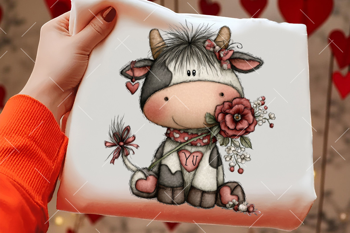Whimsical Valentine's Clipart, an Illustration by OK Design (Photo 5 of 6)