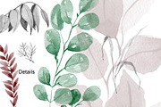 120 Watercolor brushes for photoshop, a Brush Add-On by TaPilipa (Thumbnail 5 of 7)
