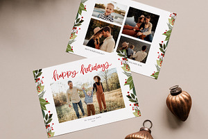 Christmas Card Template CD222