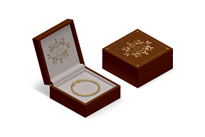 Jewellery Box Mockup