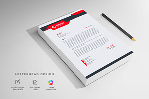 Letterhead Design Template