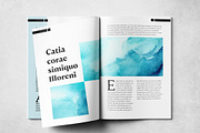 Clean Magazine Print Layout Template, a Magazine Template by Grkic Creative (Thumbnail 7 of 13)