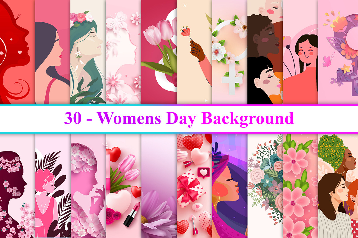 Womens Day Background, a Background Graphic by Digital Studio (Photo 1 of 6)