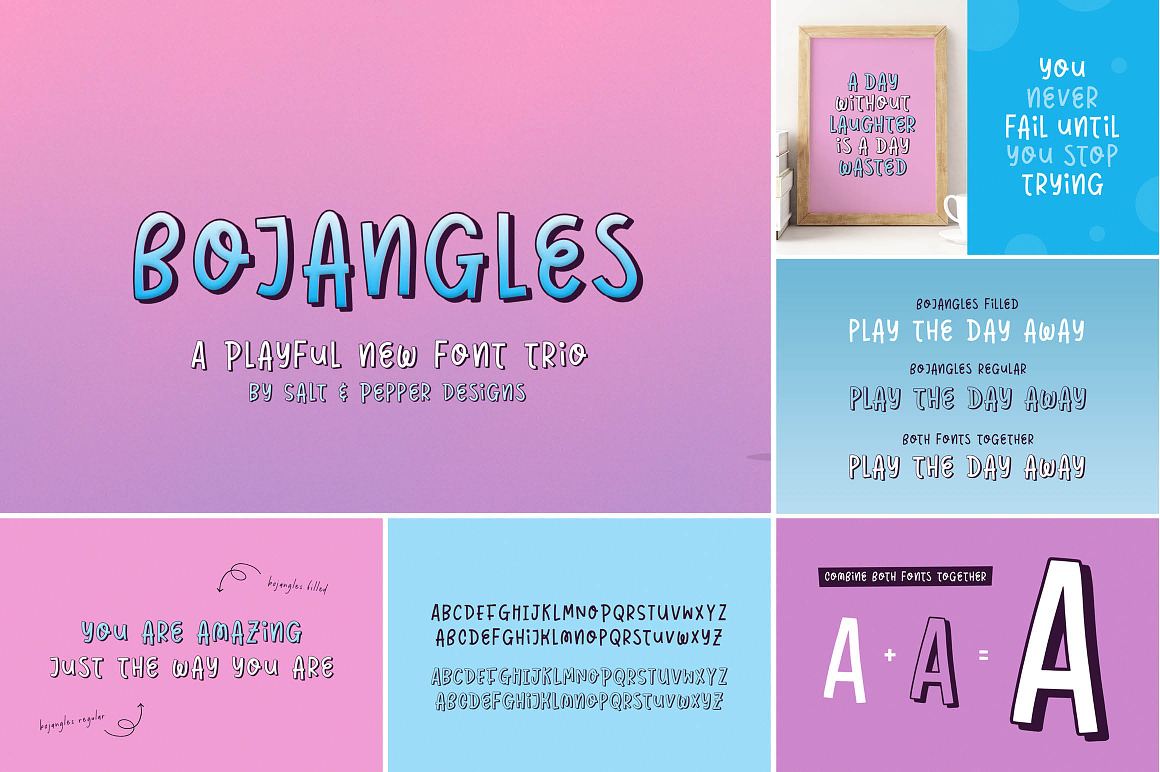 The HUGE Font Bundle (98% OFF) SALE, a Sans Serif Font by Salt & Pepper Designs (Photo 156 of 185)