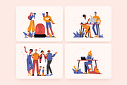 Сollaborative Сharacters, an Illustration by Shakuro (Thumbnail 5 of 7)
