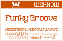 Funky Groove font