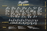 Mountain Lake, a Script Font by Larin Type Co. (Thumbnail 14 of 15)