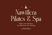 Rumiga Elegant Serif Font, a Serif Font by Perfectype (Thumbnail 3 of 8)