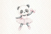 Watercolor Little Ballerina Clipart, an Illustration by Watercolor design (Thumbnail 9 of 12)