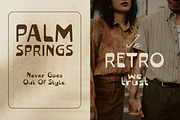 Palmaris MidCentury PalmSprings Sans, a Sans Serif Font by Struvictory.art (Thumbnail 3 of 9)