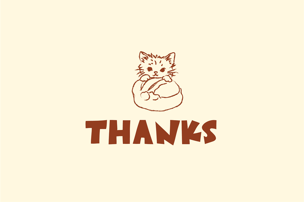 Hand Drawn Cats Cafe Edition, a Food Illustration by HunEyy (Photo 8 of 8)